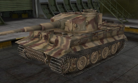 шкурка для танка Tiger