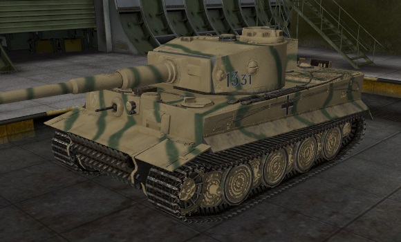 шкурка для танка Tiger