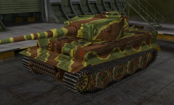 шкурка для танка Tiger