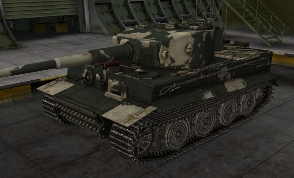 шкурка для танка Tiger