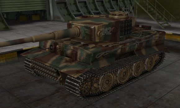 шкурка для танка Tiger
