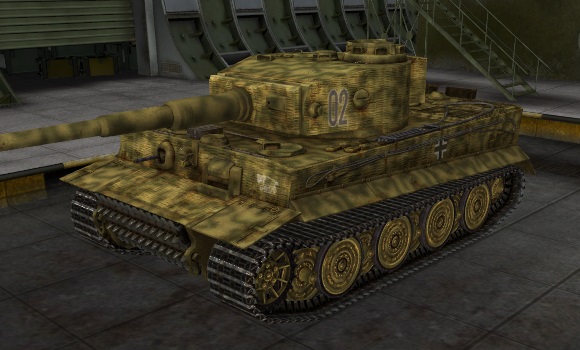 шкурка для танка Tiger