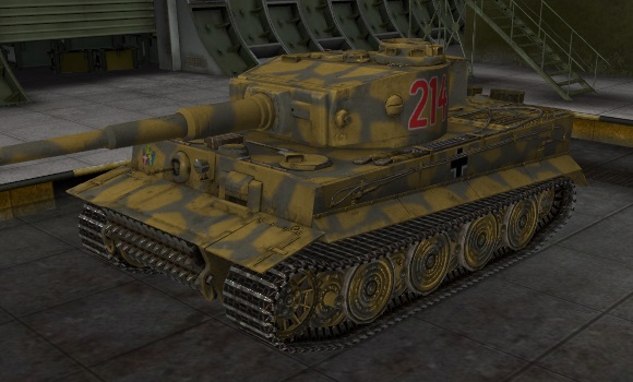 шкурка для танка Tiger
