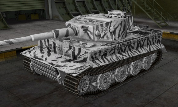 шкурка для танка Tiger