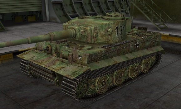 шкурка для танка Tiger