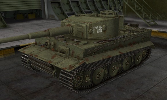 шкурка для танка Tiger