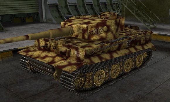шкурка для танка Tiger