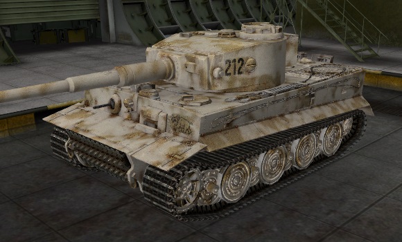 шкурка для танка Tiger