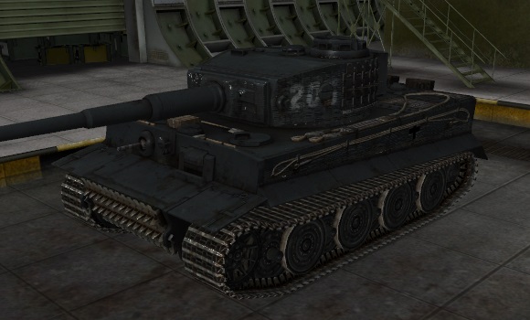 шкурка для танка Tiger