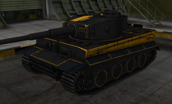 шкурка для танка Tiger