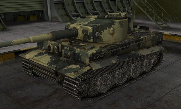 шкурка для танка Tiger