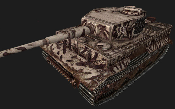 шкурка для танка Tiger