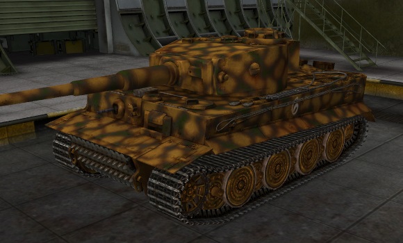 шкурка для танка Tiger