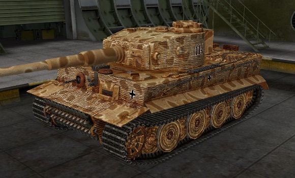 шкурка для танка Tiger
