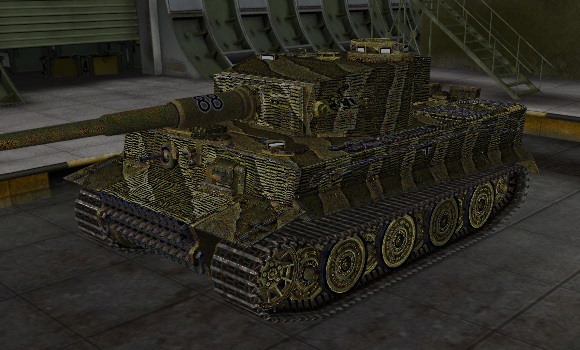 шкурка для танка Tiger