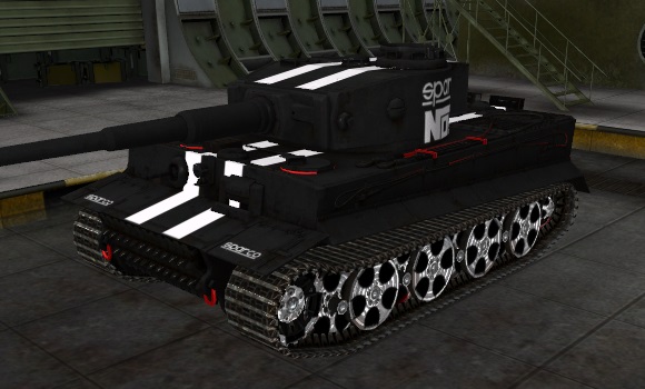 шкурка для танка Tiger