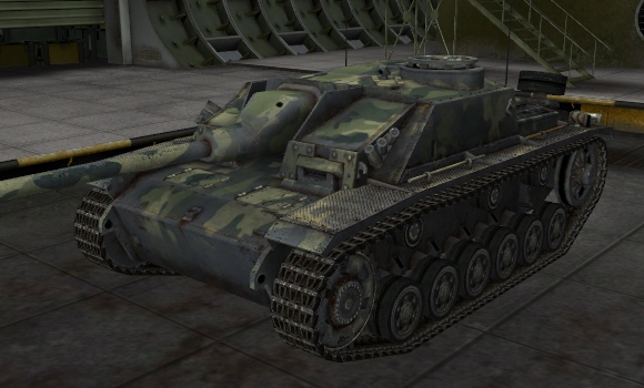 шкурка для пт сау StuG III