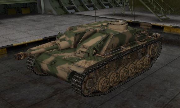шкурка для пт сау StuG III