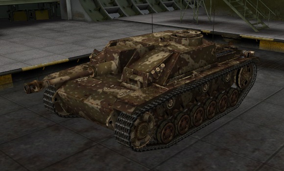 шкурка для пт сау StuG III
