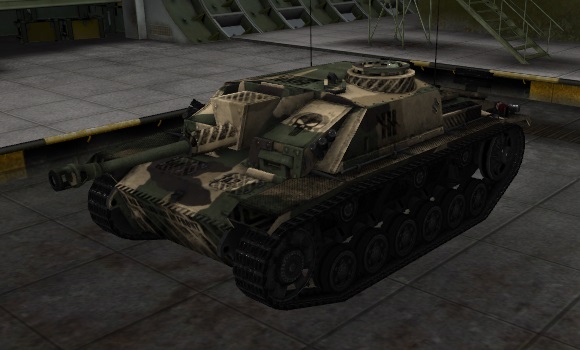 шкурка для пт сау StuG III