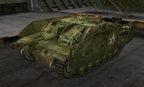 шкурка для пт сау StuG III