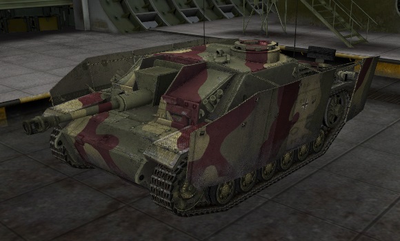 шкурка для пт сау StuG III