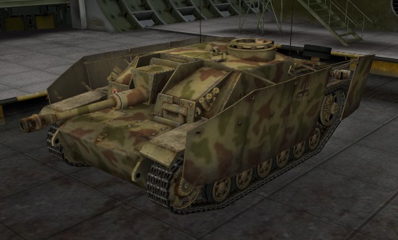шкурка для пт сау StuG III