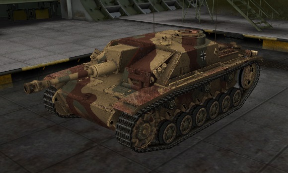 шкурка для пт сау StuG III