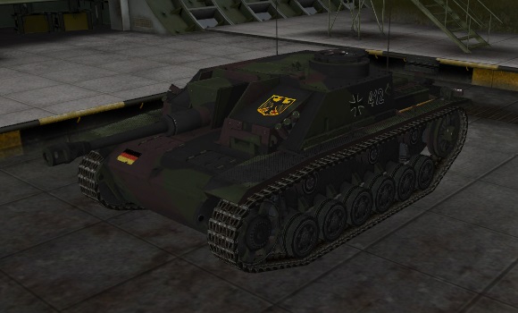 шкурка для пт сау StuG III