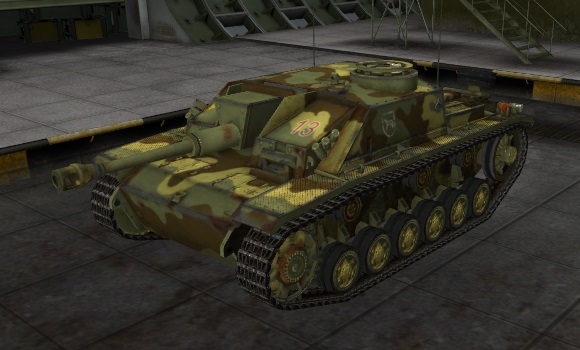шкурка для пт сау StuG III