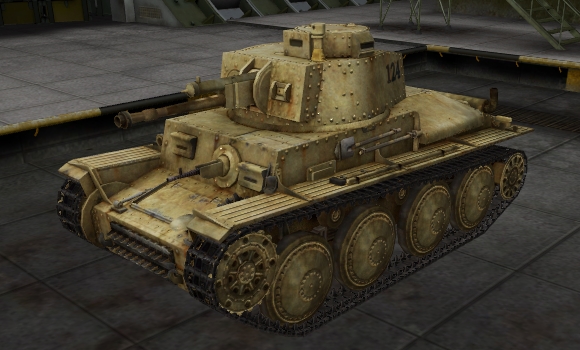 шкурка для танка Pz38t