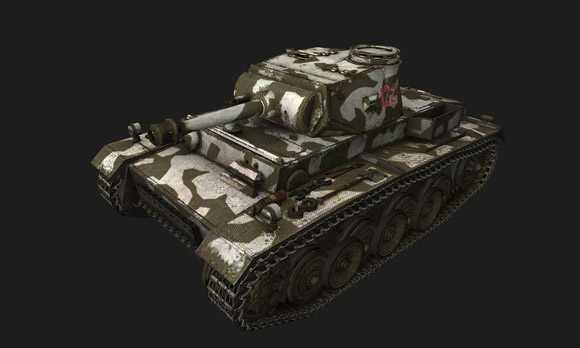 шкурка для танка VK3001H