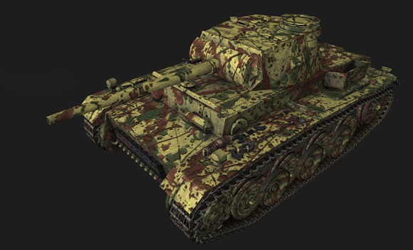 шкурка для танка VK3001H