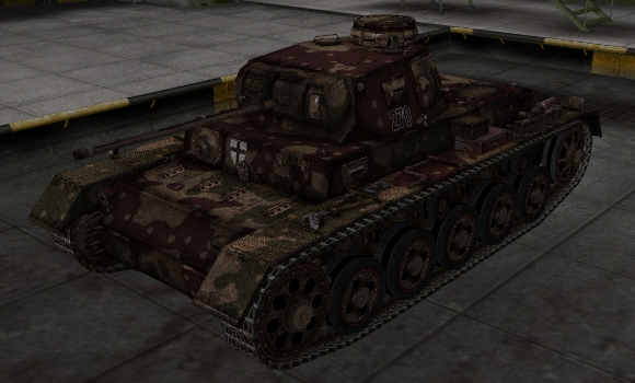 шкурка PzIII A для world of tanks PzIII A