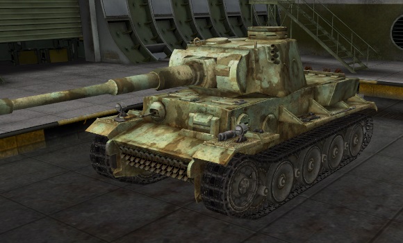 шкурка для танка VK3601H