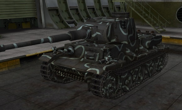 шкурка для танка VK3601H
