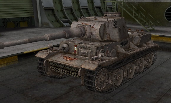 шкурка для танка VK3601H