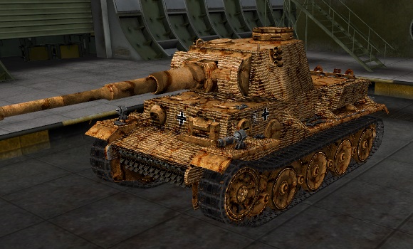 шкурка для танка VK3601H