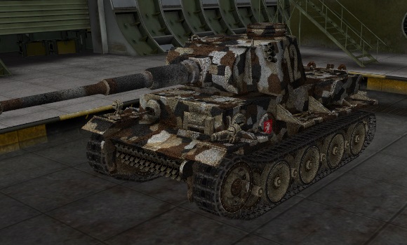 шкурка для танка VK3601H