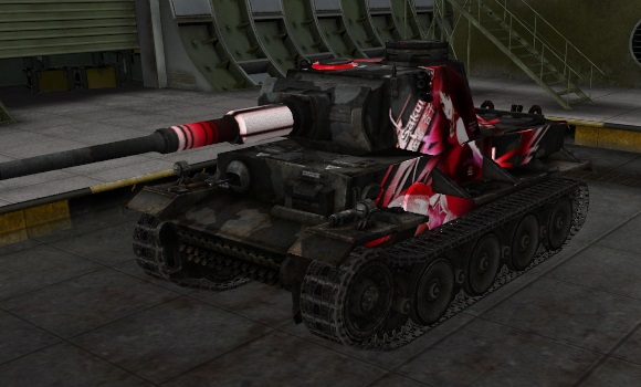 шкурка для танка VK3601H