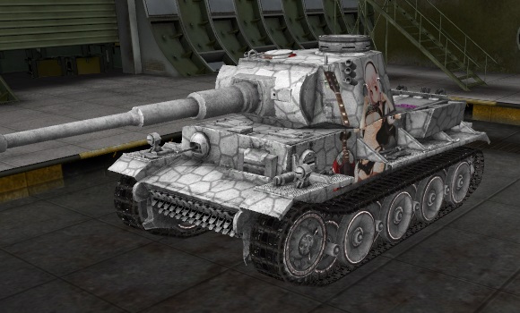 шкурка для танка VK3601H
