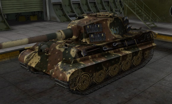 шкурка для танка Tiger II