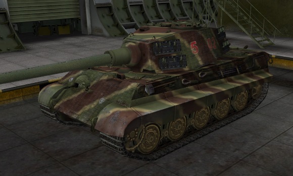 шкурка для танка Tiger II