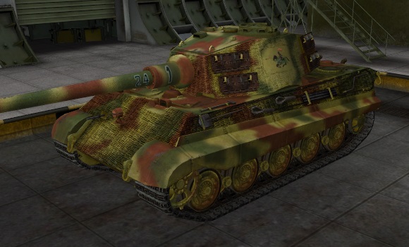 шкурка для танка Tiger II
