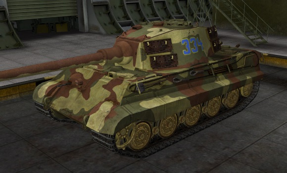 шкурка для танка Tiger II