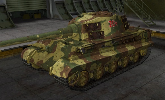 шкурка для танка Tiger II