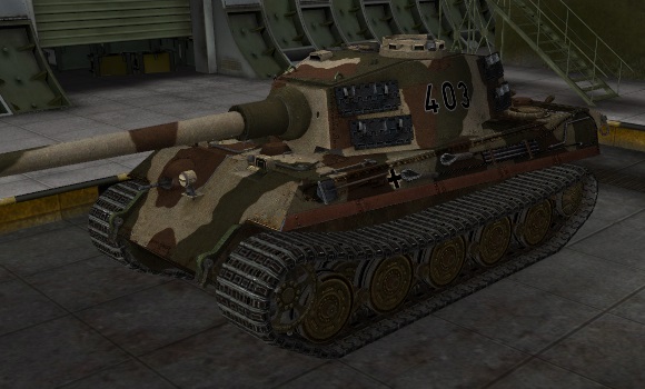 шкурка для танка Tiger II
