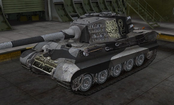шкурка для танка Tiger II