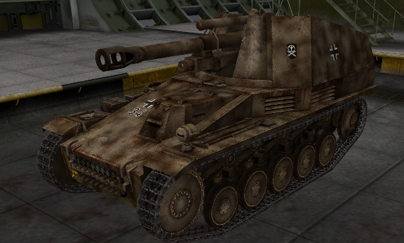 шкурка Wespe для wot