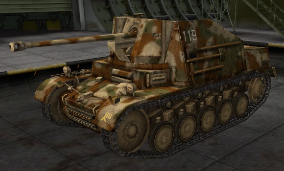 шкурка для танка Marder II